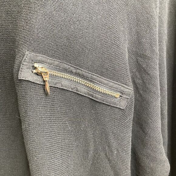 Chico’s Women's Long Black Tunic Top Size 4 XXL Layered Lagenlook Boho Scandi - Picture 6 of 12